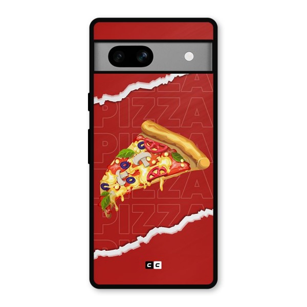 Pizza Lover Metal Back Case for Google Pixel 7a