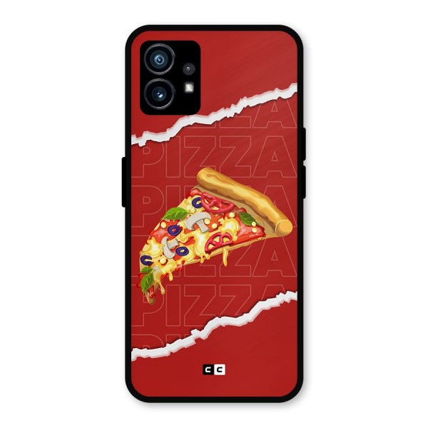 Pizza Lover Metal Back Case for Nothing Phone 1