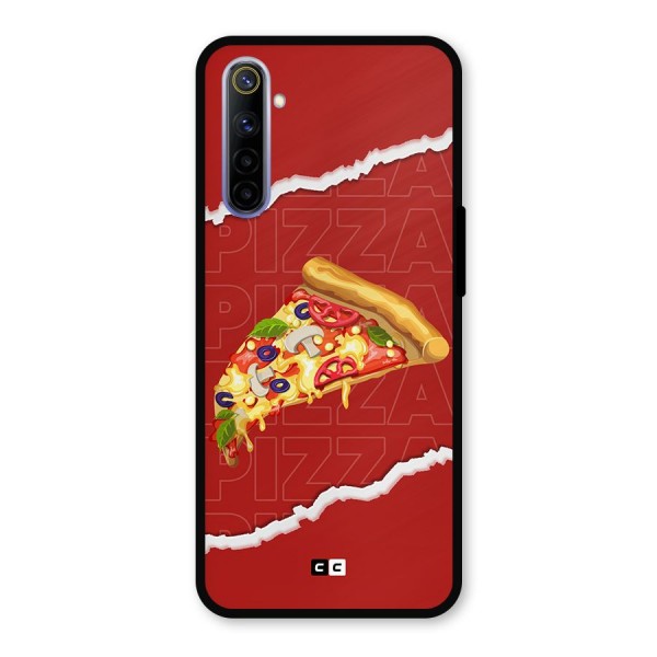 Pizza Lover Metal Back Case for Realme 6