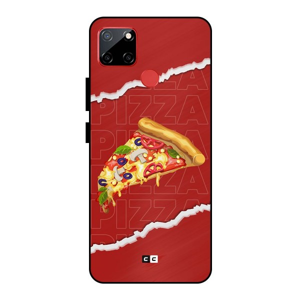 Pizza Lover Metal Back Case for Realme C12