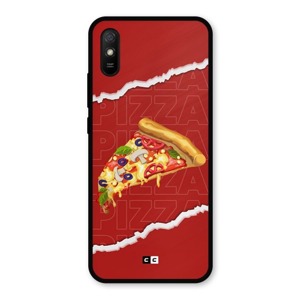 Pizza Lover Metal Back Case for Redmi 9i