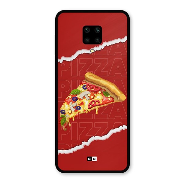 Pizza Lover Metal Back Case for Redmi Note 10 Lite