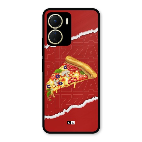 Pizza Lover Metal Back Case for Vivo Y56