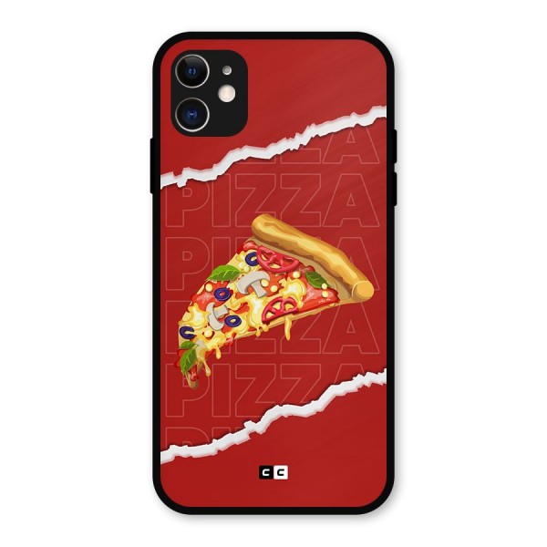 Pizza Lover Metal Back Case for iPhone 11