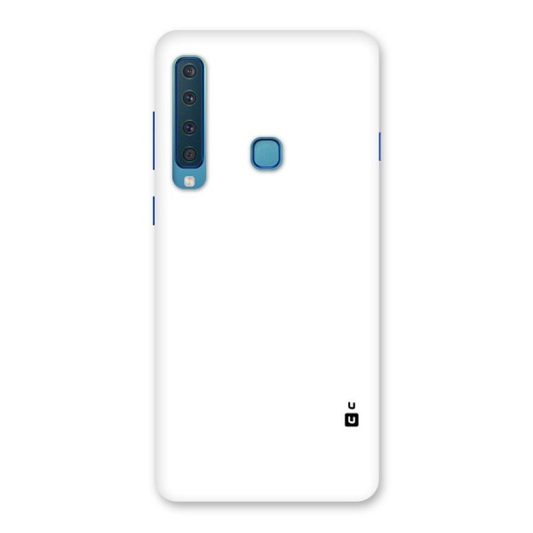 Plain White Back Case for Galaxy A9 (2018)