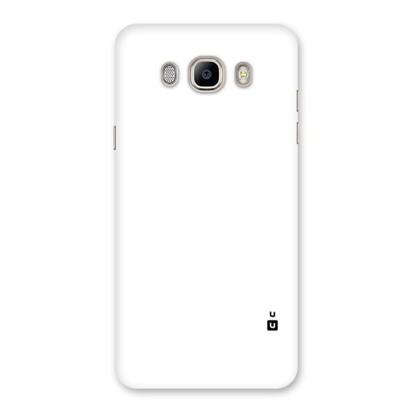 Plain White Back Case for Galaxy On8