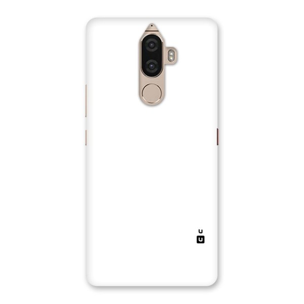 Plain White Back Case for Lenovo K8 Note