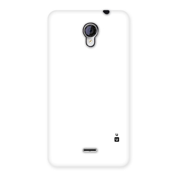 Plain White Back Case for Micromax Unite 2 A106