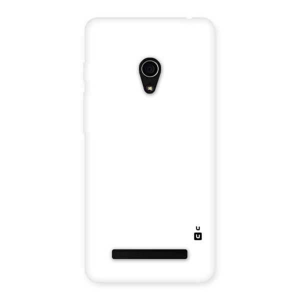 Plain White Back Case for Zenfone 5