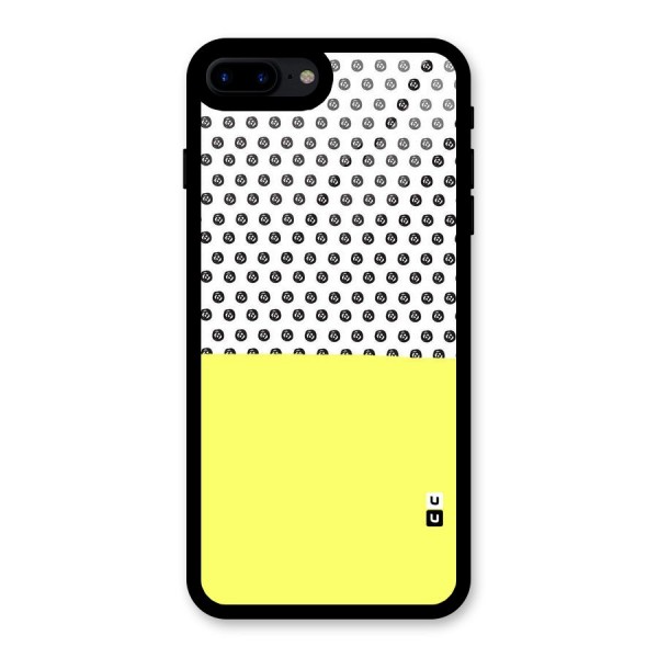 Plain and Pattern Glass Back Case for iPhone 7 Plus