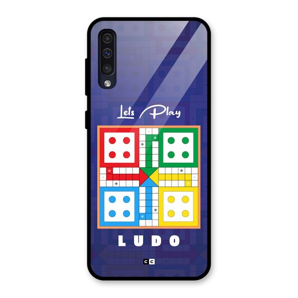 Play Life Glass Back Case for Galaxy A50