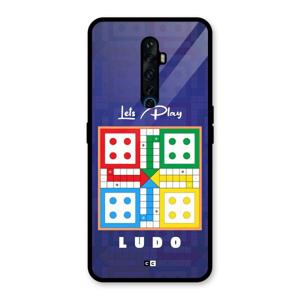 Play Life Glass Back Case for Oppo Reno2 F