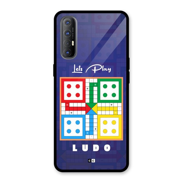 Play Life Glass Back Case for Oppo Reno3 Pro