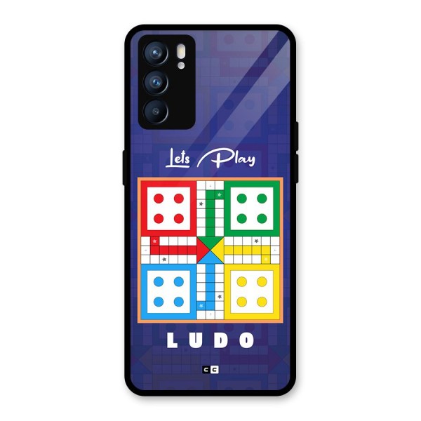 Play Life Glass Back Case for Oppo Reno6 5G