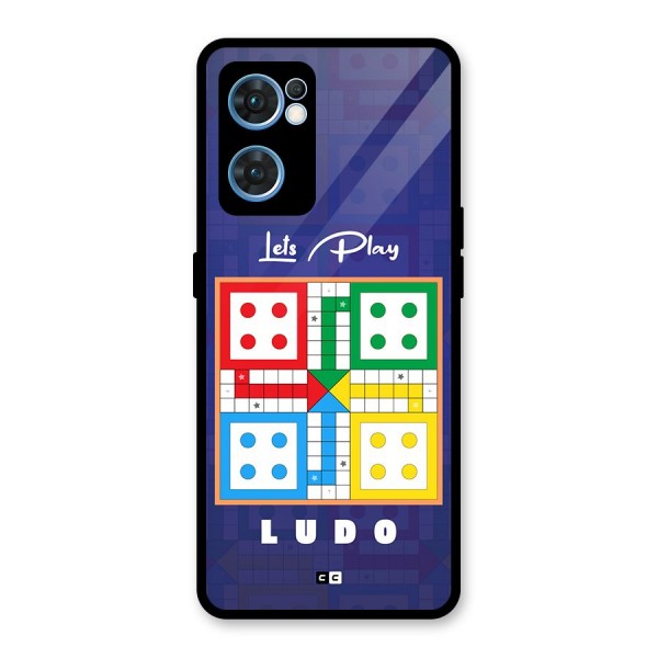 Play Life Glass Back Case for Oppo Reno7 5G