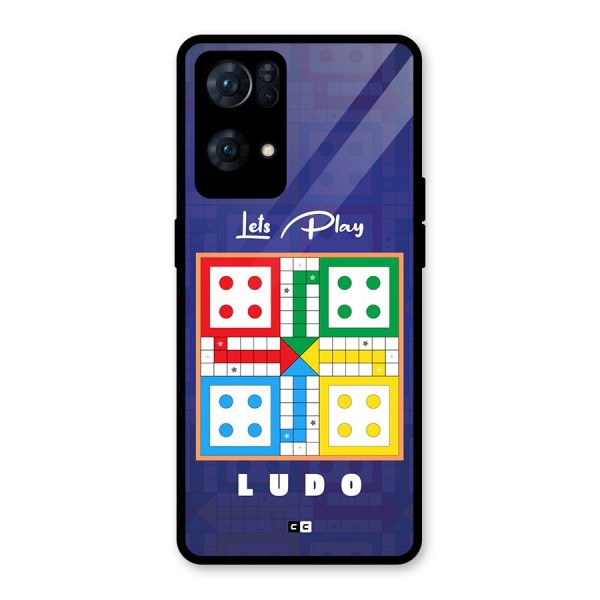 Play Life Glass Back Case for Oppo Reno7 Pro 5G