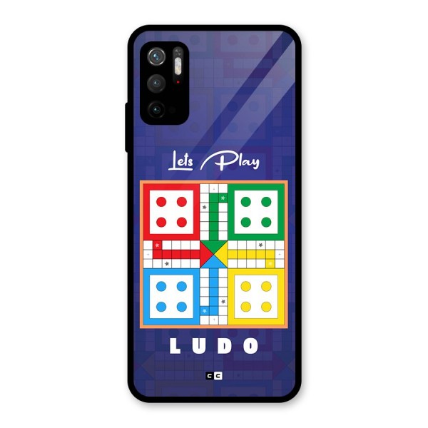 Play Life Glass Back Case for Poco M3 Pro 5G