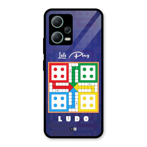 Play Life Glass Back Case for Poco X5