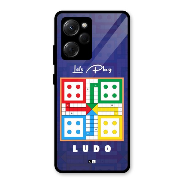 Play Life Glass Back Case for Poco X5 Pro