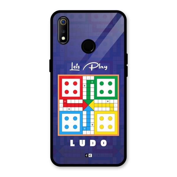 Play Life Glass Back Case for Realme 3