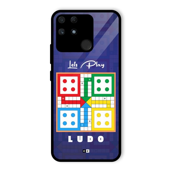 Play Life Glass Back Case for Realme Narzo 50A