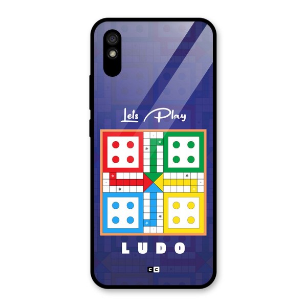 Play Life Glass Back Case for Redmi 9i