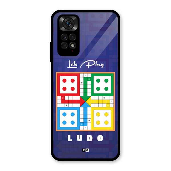 Play Life Glass Back Case for Redmi Note 11