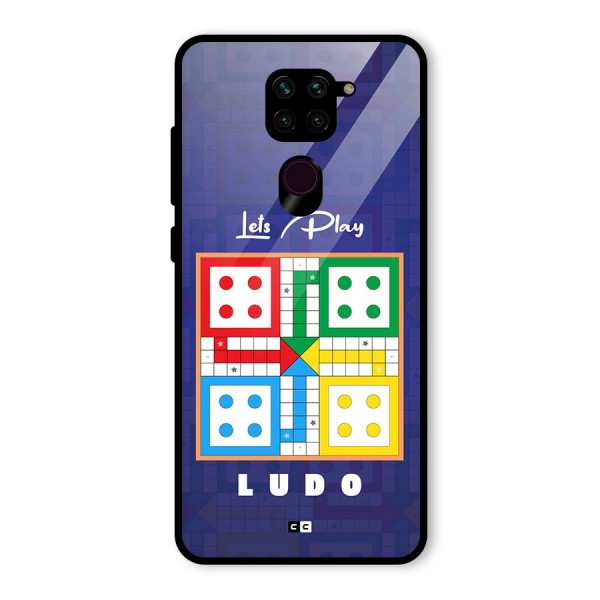 Play Life Glass Back Case for Redmi Note 9