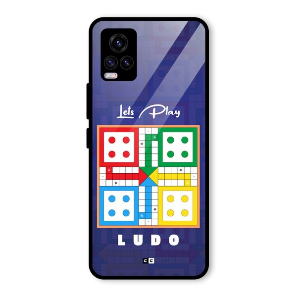 Play Life Glass Back Case for Vivo V20 2021