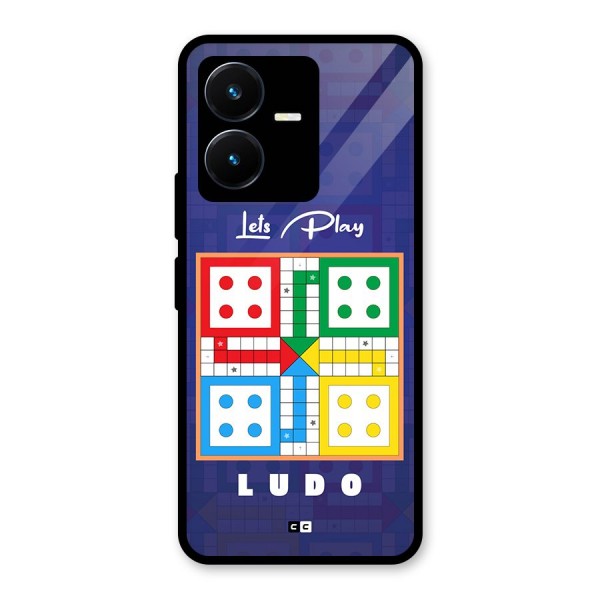 Play Life Glass Back Case for Vivo Y22