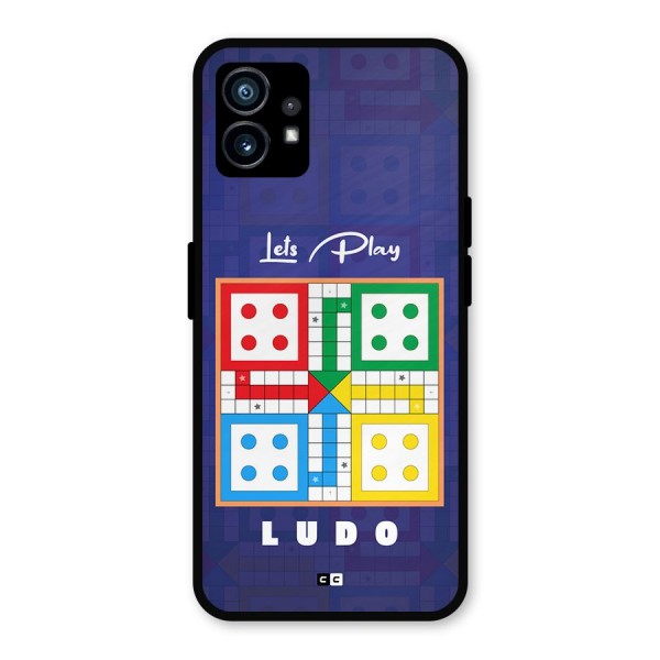 Play Life Metal Back Case for Nothing Phone 1