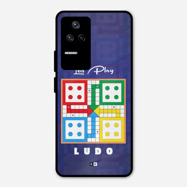 Play Life Metal Back Case for Poco F4 5G