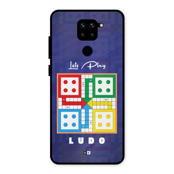 Play Life Metal Back Case for Redmi Note 9