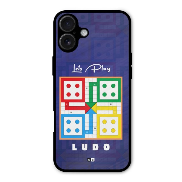 Play Life Metal Back Case for iPhone 16 Plus