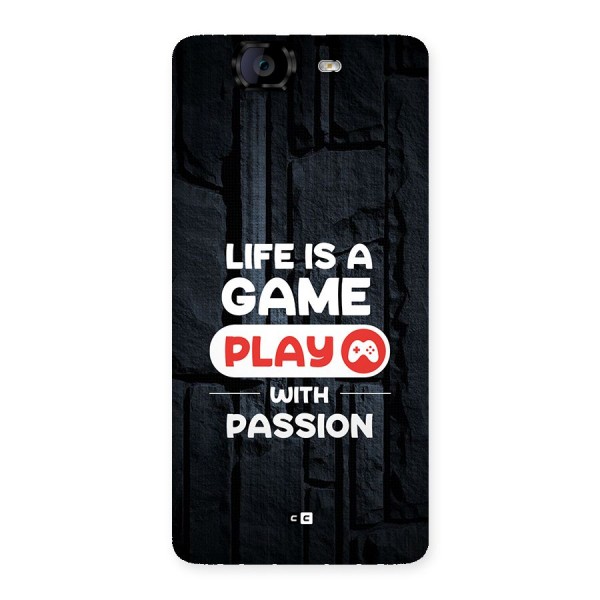 Play With Passion Back Case for Canvas Knight A350