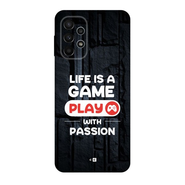 Play With Passion Back Case for Galaxy A23