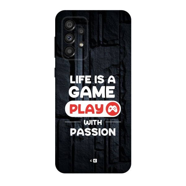 Play With Passion Back Case for Galaxy A73 5G