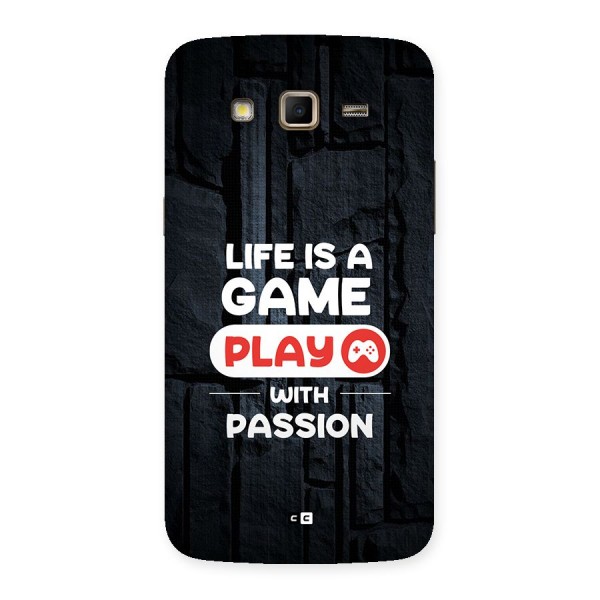 Play With Passion Back Case for Galaxy Grand 2