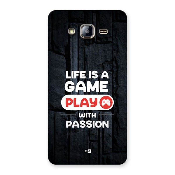 Play With Passion Back Case for Galaxy On5