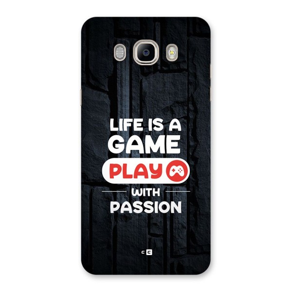 Play With Passion Back Case for Galaxy On8