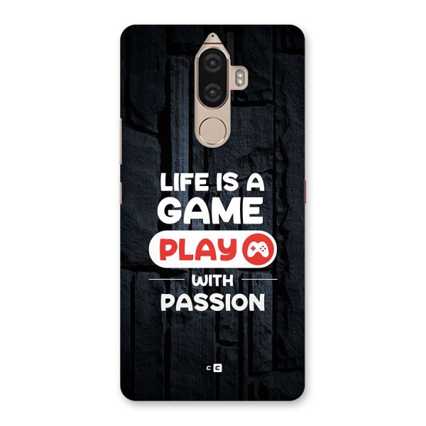 Play With Passion Back Case for Lenovo K8 Note