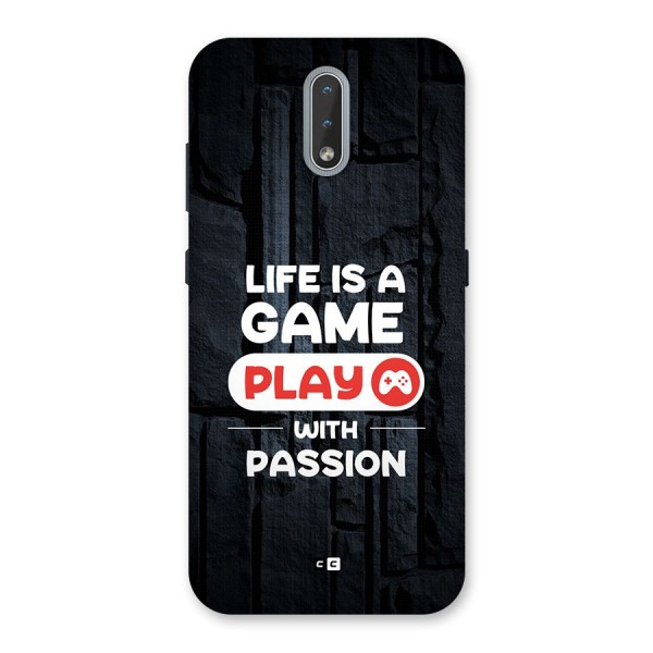 Play With Passion Back Case for Nokia 2.3