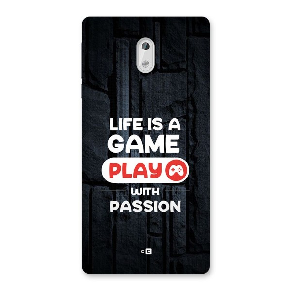 Play With Passion Back Case for Nokia 3