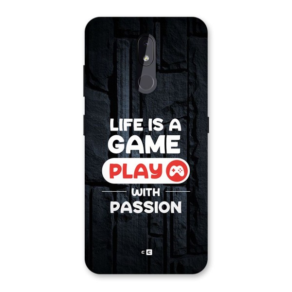 Play With Passion Back Case for Nokia 3.2