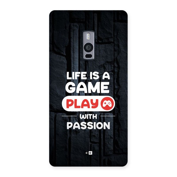 Play With Passion Back Case for OnePlus 2
