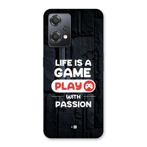 Play With Passion Back Case for OnePlus Nord CE 2 Lite 5G