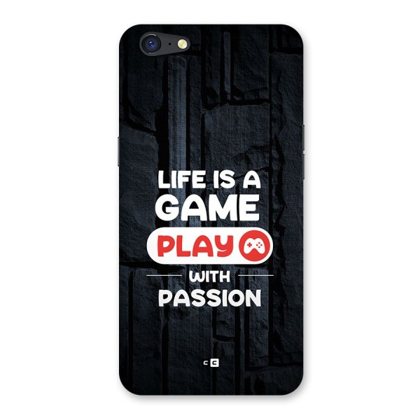 Play With Passion Back Case for Oppo A71