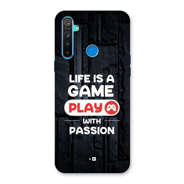 Play With Passion Back Case for Realme 5s