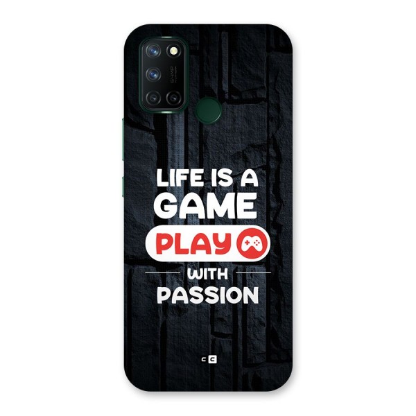 Play With Passion Back Case for Realme C17