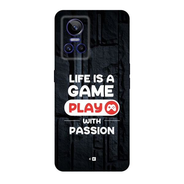 Play With Passion Back Case for Realme GT Neo 3